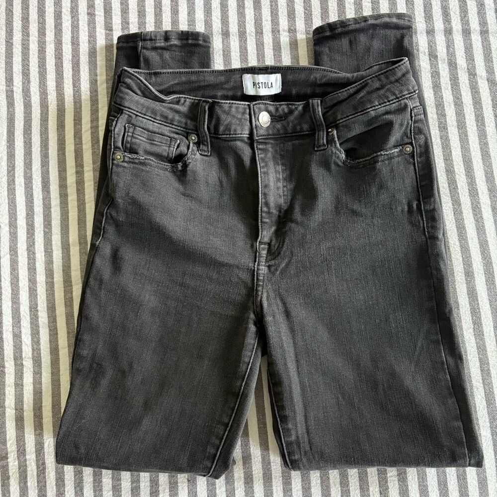Pistola Mid Rise Skinny Jeans Size 27